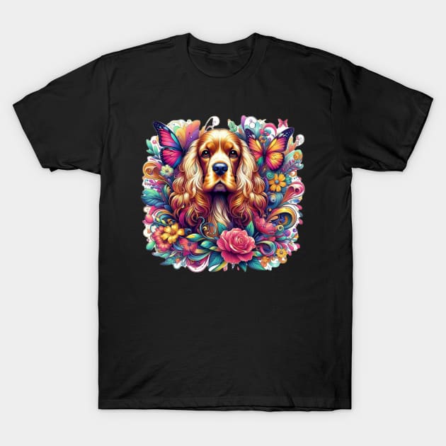 Cocker Spaniel T-Shirt by DrwAtr